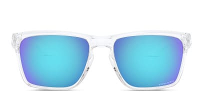 Oakley holbrook clear frame blue lens discount