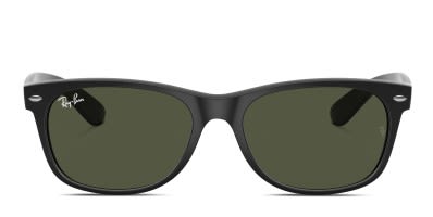 Ray-Ban 2132 New Wayfarer Black Prescription Sunglasses - 50% Off