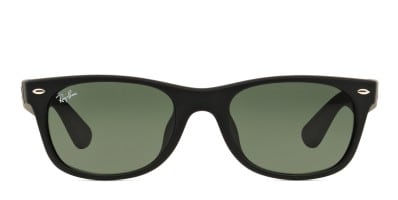 Ray Ban 2132 Wayfarer Shiny Black Prescription Sunglasses 50 Off Lenses
