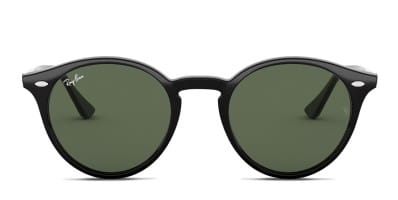 Ray Ban RB4440NF Black Green Prescription Sunglasses 50 Off Lenses