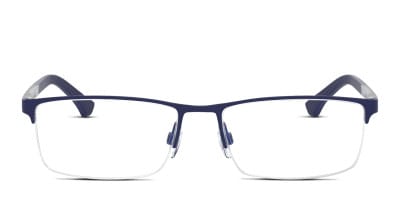 Chaps Eyeglasses Half Rim Metal Frame Designer Glasses CP2090‎ 56-17-145 Chaps CP2091 Shiny Black Prescription Eyeglasses main image 4