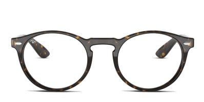 Ray-Ban 7132F Brown/Blue Prescription Eyeglasses