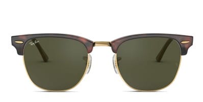 Clubmaster black and gold outlet