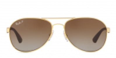 Michael Kors MK1024 Lai Gold Silver w Brown Prescription Sunglasses 50 Off Lenses
