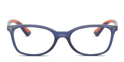 メガネ Celine Eyewear CL41390F BMP Square Clear Blue Asian Fit Celine CL41390/F Clear Blue Prescription Eyeglasses
