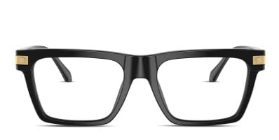 Pentax ZT500G Clear/Black/Red Eyeglasses | Includes FREE Rx