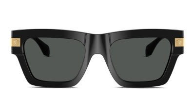 Moschino 長方形フレムサンクラス MOS047S 7RMIR Moschino MOS047/S Black, White Prescription Sunglasses - 50