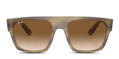 Ray-Ban RB2213 tortoise frame with brown lenses. Lenses provide