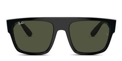 Ray-Ban RB4147 Boyfriend black frame with dark grey lenses. Lenses