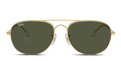 Gucci GG0108S Gold w Green Prescription Sunglasses