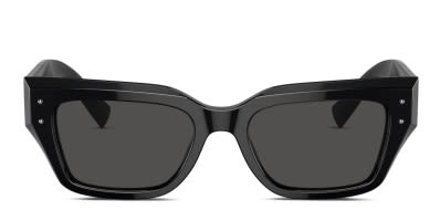 Dolce & Gabbana DG4447B Black, Glitter Prescription Sunglasses