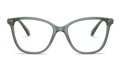 Amelia♡ Amelia E. Bocian Green/Clear Eyeglasses | Includes FREE Rx