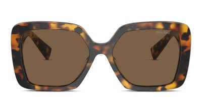 ★ MUUTO★ Sunglass SLAB 13 C3 MUS13C3 Miu Miu MU 13ZS Rectangle Sunglasses | EyeOns.com
