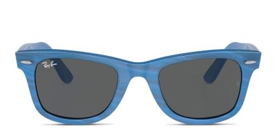 Ray-Ban 4214 Matte Blue w/Grey Prescription Sunglasses - 50% Off Lenses