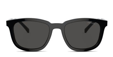 【PRADA】シンボレ PR 08YS ブラック Prada PR 08YS XS (51 - 18) with Grey lenses and Black frame