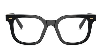 Miu Miu MU 04UV Shiny Black Eyeglasses | Includes FREE Rx Lenses