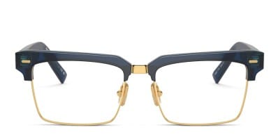 Miu Miu MU10XV Black, Gold Prescription Eyeglasses