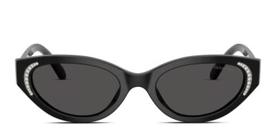 【関税込み】Saint Laurent ブラック SL 207 JERRY サングラス SL 207 Jerry cat-eye sunglasses in black - Saint Laurent