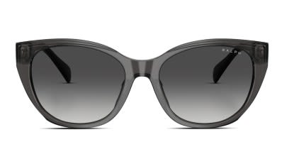 Coach HC8378U Cl926 black frame with grey gradient lenses