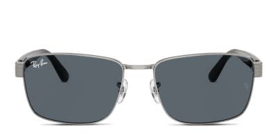 Ray-Ban RB3498 Matte Black Polarized Sunglasses