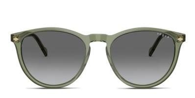 Ray-Ban RB2180F (A) black frame with dark green lenses