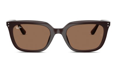 Ray-Ban RB4456 Zaya tortoise frame with dark grey lenses. Lenses