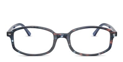 Guess GU50068 Blue, Tortoise Prescription Eyeglasses display picture 1
