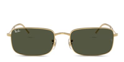 Ray-Ban RB3957 Julie gold frame with green lenses. Lenses  display picture 1