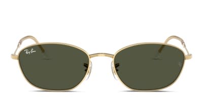 Ray-Ban RB3548 Hexagonal Gold/Green/Clear