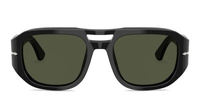 Persol PO3311S Unisex Sunglasses - Oversized Aviator, Polarized Lenses, 100% UV Protection