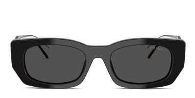 Prada PR17WS Symbole Shiny Black Prescription Sunglasses