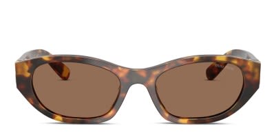 Women\'s MU06YS 54mm Sunglasses
Miu Miu Brown Tortoise Sunglasses Miu Miu MU06YS Universal Fit Bronze , Brown , Tortoise  main image 2