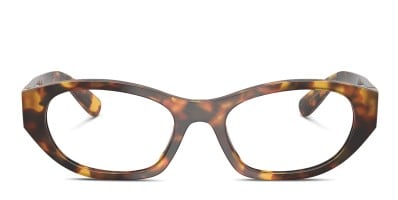 Miu Miu MU07XV Tortoise Prescription Eyeglasses