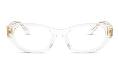 MIU MIU キャットアイフレムメカネ MU01VV VAU1O1 Miu Miu MU 01VV Clear Eyeglasses | Includes FREE Rx Lenses