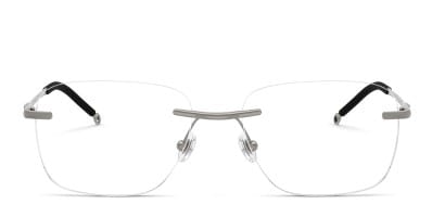 Yoji Bassano Silver Prescription Eyeglasses
