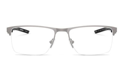 Oakley Socket 5.5 Gunmetal/Green Eyeglasses | Includes FREE Rx Lenses