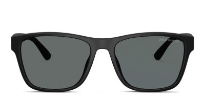 Emporio Armani EA4243 black frame with dark grey lenses. Lenses
