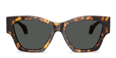Versace VE4511 tortoise , yellow frame with brown lenses  display picture 1