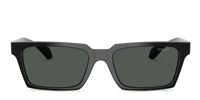 Ray-Ban RB4454 Lukas tortoise frame with dark grey lenses. Lenses