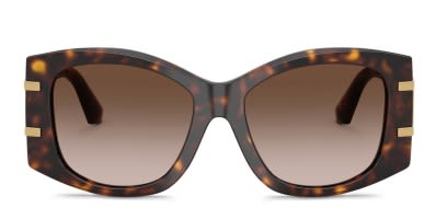 Dolce & Gabbana DG4449 Tortoise Prescription Sunglasses display picture 2