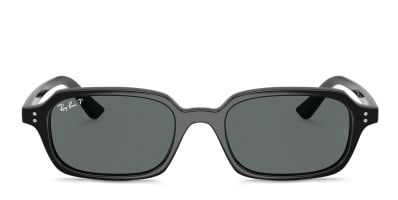Ray-Ban RB4456 Zaya tortoise frame with dark grey lenses. Lenses