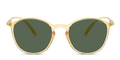 Giorgio Armani AR8212 Yellow, Clear Prescription Sunglasses