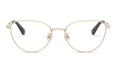 Versace VE1264 Gold/Tortoise Eyeglasses | Includes FREE Rx Lenses
