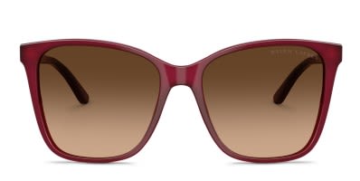 DKNY 4048 Brown, Purple w/Brown Prescription Sunglasses - 50