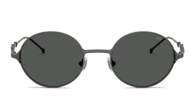 Jimmy Choo JC4017 silver frame with dark grey lenses. Lenses