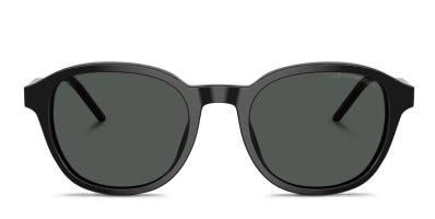 Ray-Ban RB2180F (A) black frame with dark green lenses