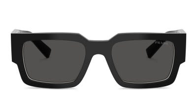 Prada PR 17YS Black Prescription Sunglasses