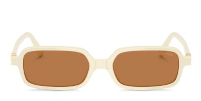 Miu Miu MUB04S white frame with brown lenses. Lenses provide  display picture 3