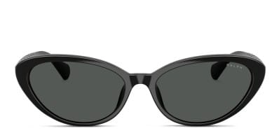 Versace VE4512D black frame with dark grey lenses. Lenses  display picture 1