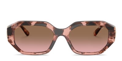 Michael Kors MK2247U Quogue pink , tortoise frame with brown  display picture 1